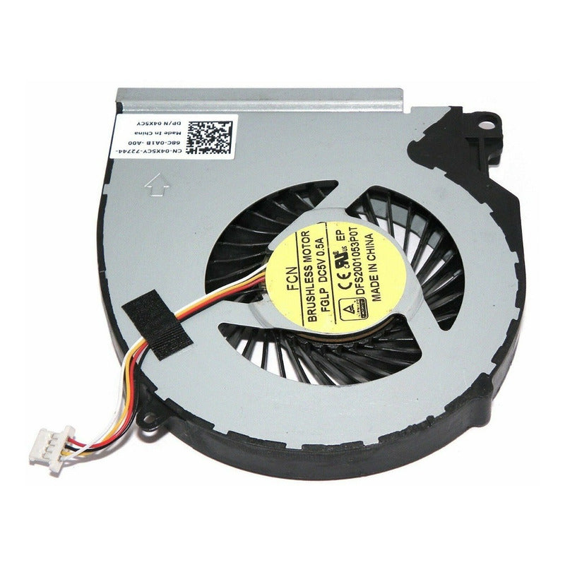 Ventilador Dell Inspiron 15 5577 7557 7559 5576 Cn-04x5cy 04x5cy 4x5cy Fglp-dfs2001053p0t Derecho Gpu V92 B