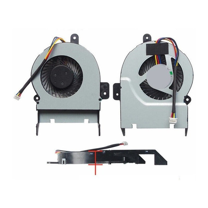 Ventilador Asus F55u R403a R403u R503a R503c R503u 9mm