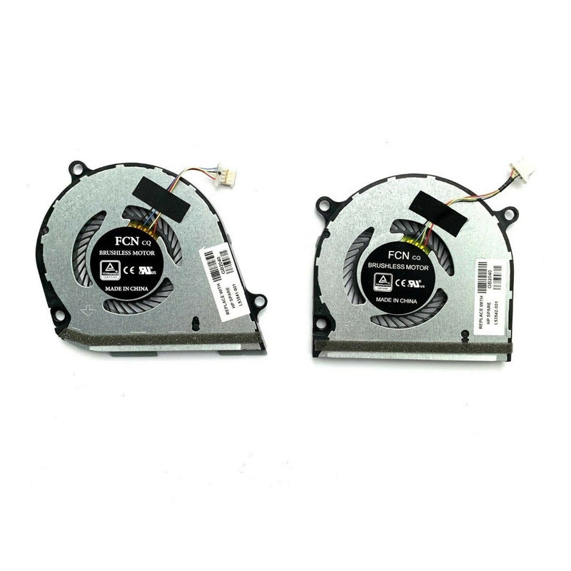 Ventilador Hp 15-dr L53541-001 L53542-001 Cpu Y Gpu V117