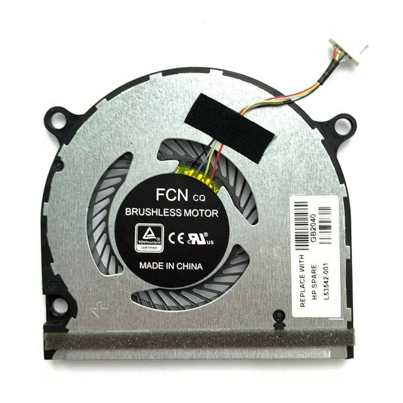 Ventilador Hp Envy 15-dr 15-ds L53542-001 Flbv V117 B