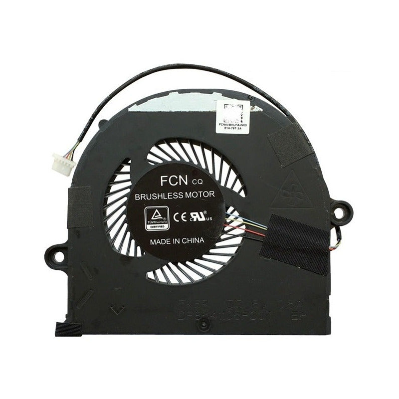 Ventilador Asus Fx503vd 13nb0gi0ap0701 Fcn4vbklfajn00 V279