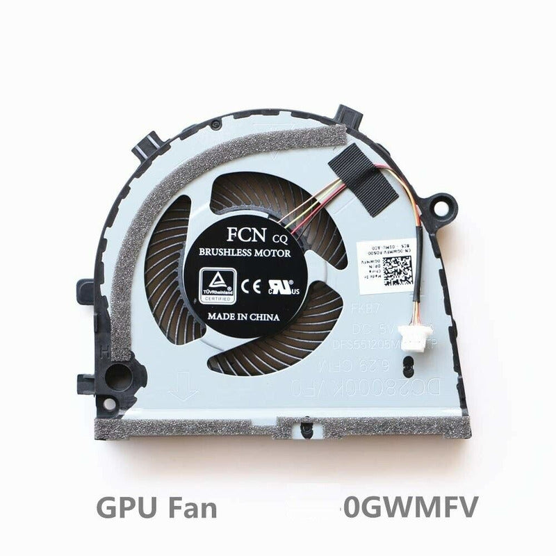 Ventiladores Dell G5-15 5587 0tjhf2 0gwmfv Cpu Y Gpu V80