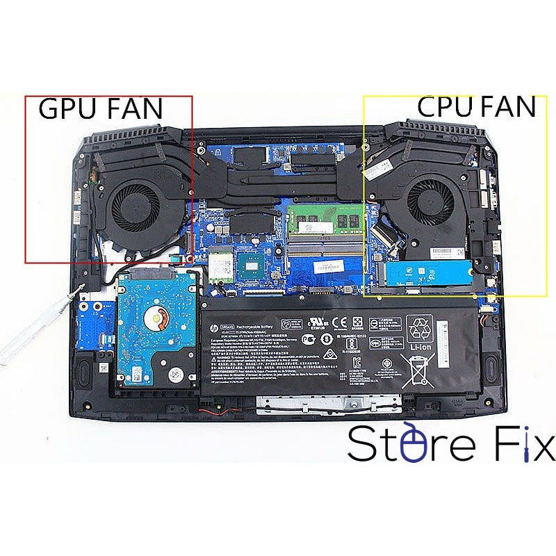 Ventilador Hp Omen 15-ce 17-an 929455-001 929456-001 G3a V24