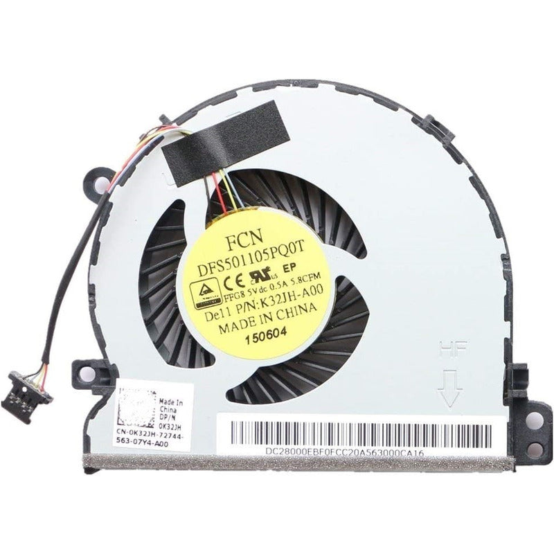 Ventilador Dell Latitude 3550 3450 0k32jh Dc28000ebf0 V286