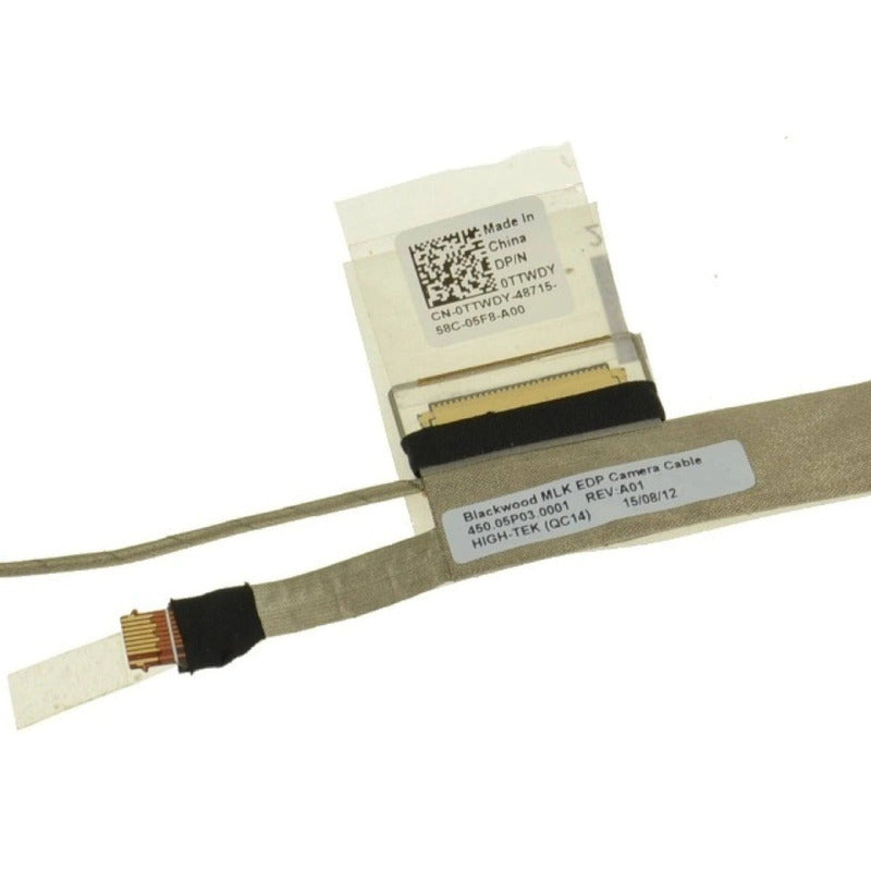 Cable Flex De Video Dell Inspiron 15 7568 0ttwdy Touch F169