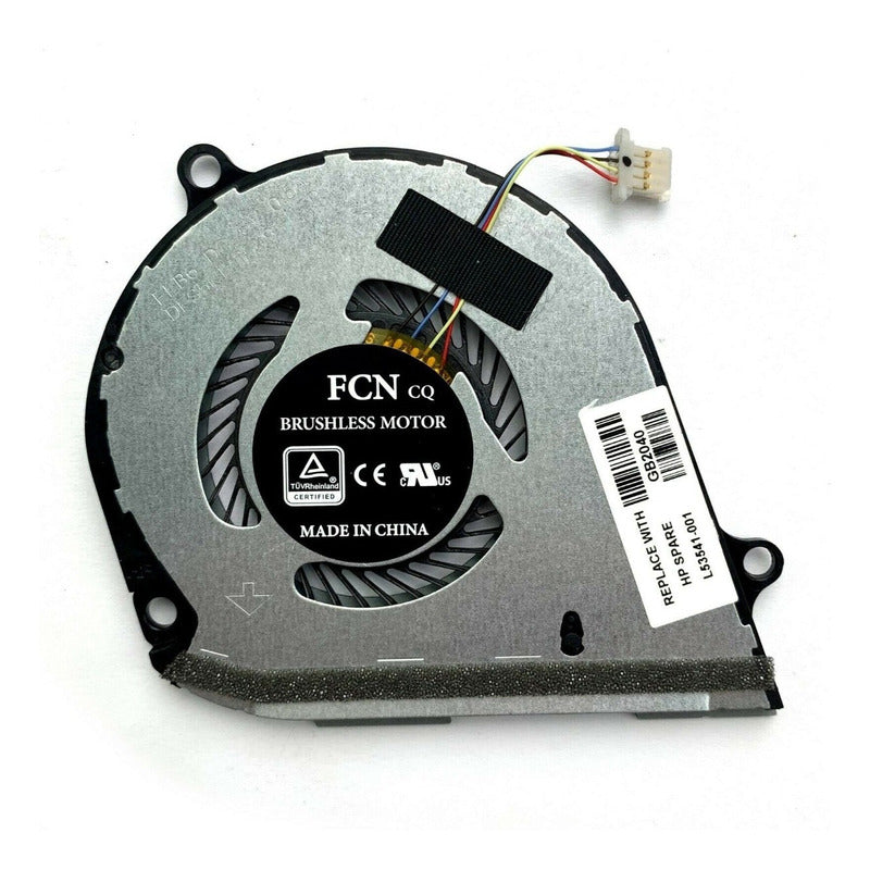 Ventilador Hp Envy 15-dr 15-ds L53541-001 Fmau V117 A
