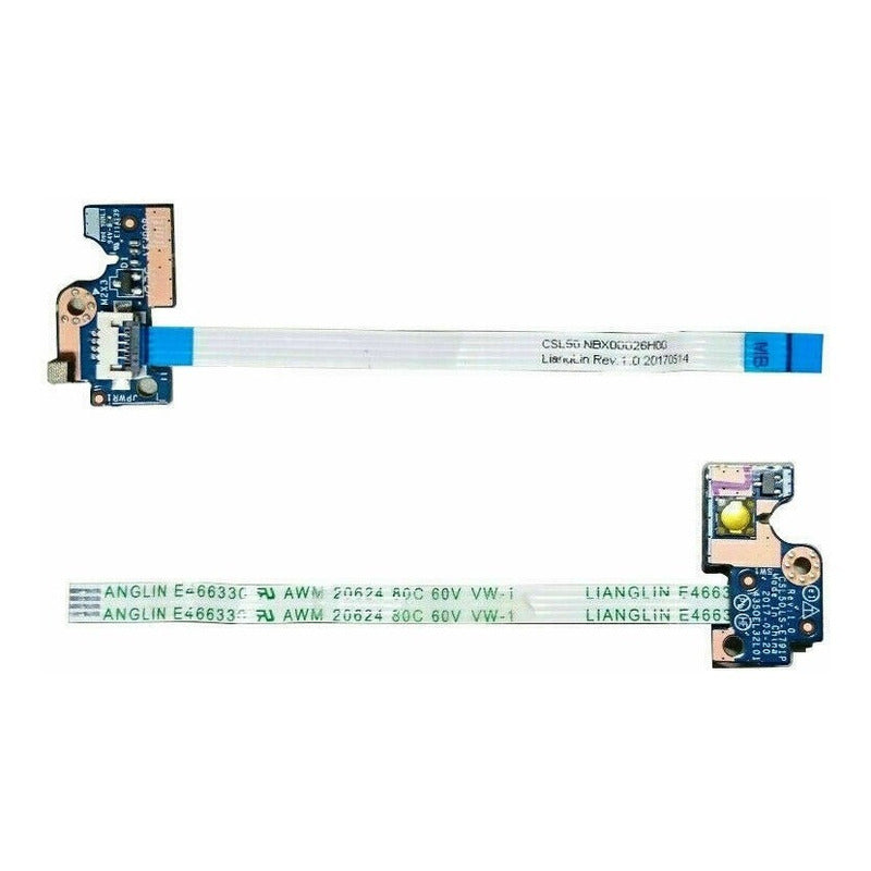 Boton De Encendido Hp 15-bs 15-bw 250 G6 255 G6 Ls-e791p B10