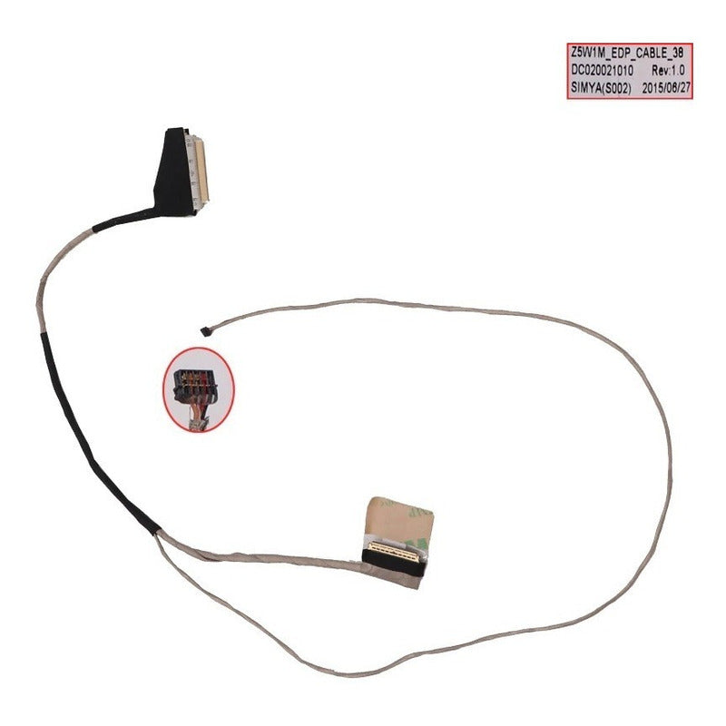 Cable Flex De Video Acer Es1-520 Es1-521 Dc020021010 F179