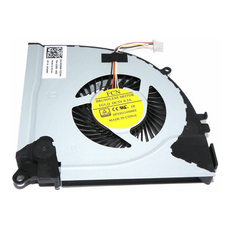 Ventilador Dell Inspiron 15 5577 7557 7559 5576 Cn-0rjx6n 0rjx6n Rjx6n Fglq-dfs201105000t Izquierdo Cpu V92 A