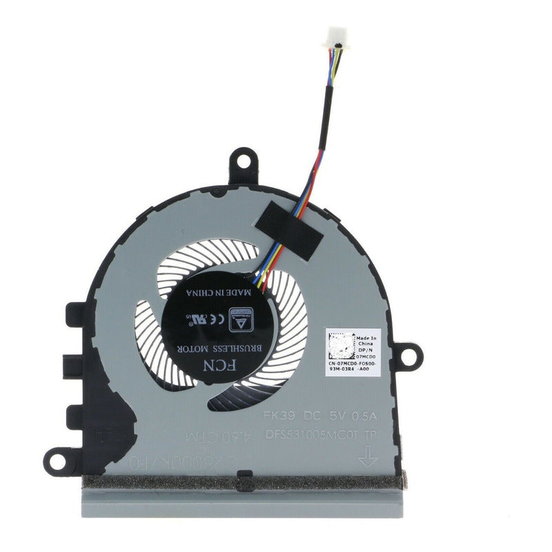 Ventilador Dell Inspiron 15 5575 5570 P75f  Cn-07mcd0 07mcd0  7mcd0 Dc28000k7f0  Dfs531005mc0t  Fk39 V98