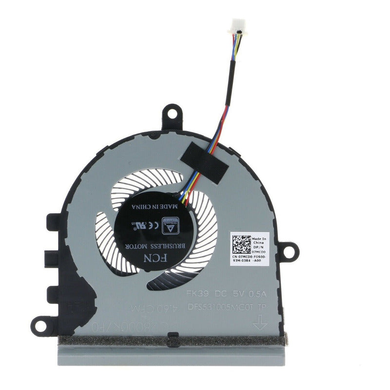 Ventilador Dell Inspiron 15 5575 5570 P75f  Cn-07mcd0 07mcd0  7mcd0 Dc28000k7f0  Dfs531005mc0t  Fk39 V98