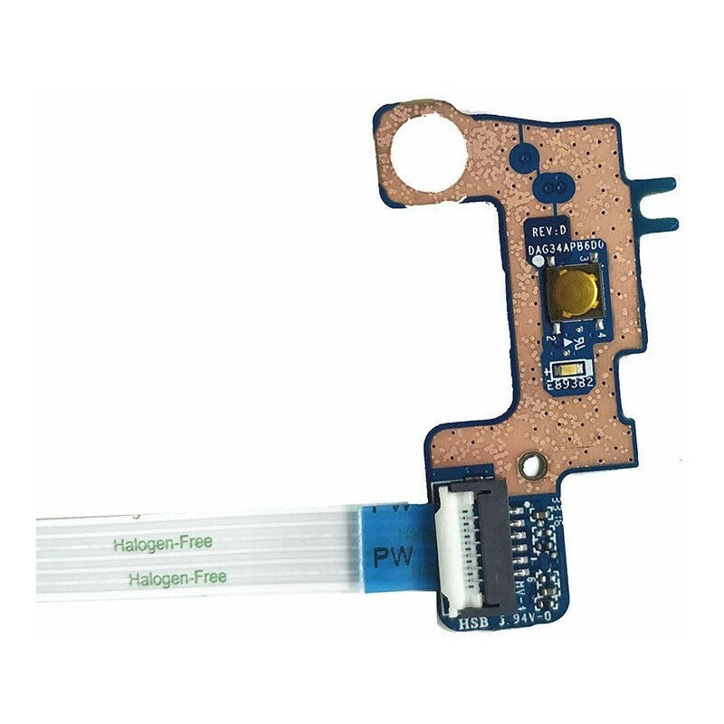 Boton De Encendido Hp 15-au 15-aw 856369-001 Dag34apb6d0 B7