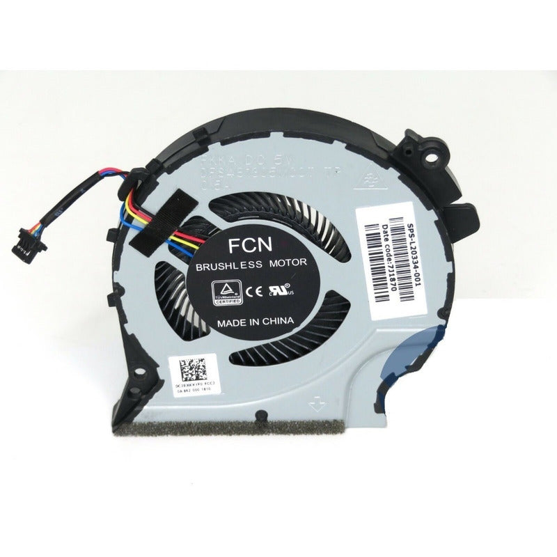 Ventilador Hp 15-cx L20334-001 L20335-001 Gpu Y Cpu V73