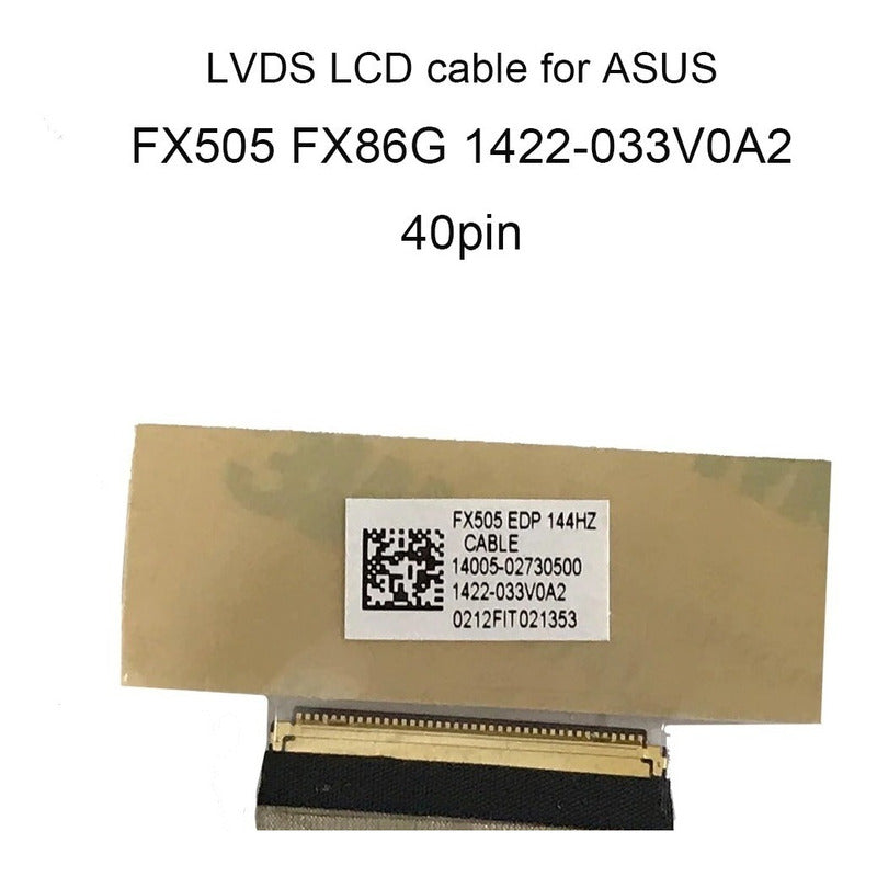 Cable Flex De Video Asus Fx505ge Fx505gm 1422-032q0a2 F289