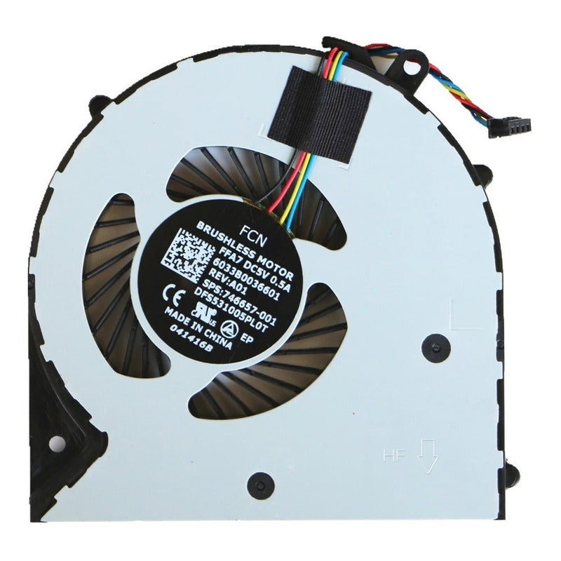 Ventilador Hp Probook 355 G2 746657-001 6033b0036601 V316