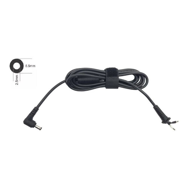 Cable Para Reparar Cargador Asus Lenovo 5.5x2.5mm 150w 1.8m
