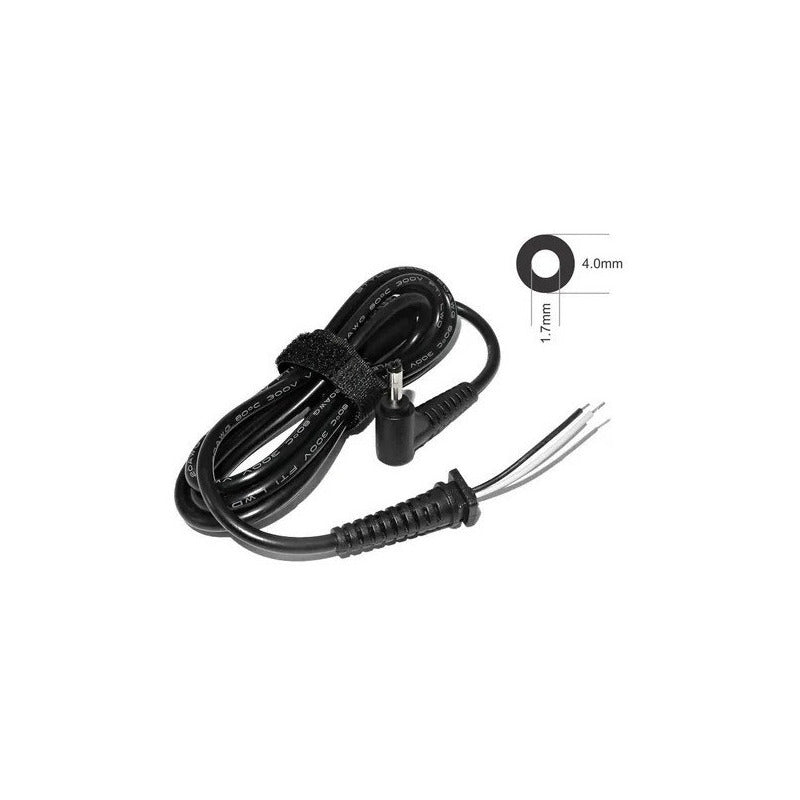 Cable Repuesto Para Reparar Cargador Lenovo 4.0 X 1.7 Mm A5
