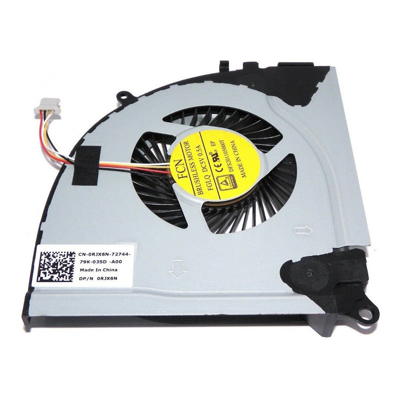 Ventilador Dell Inspiron 15 5577 7557 7559 5576 Cn-0rjx6n 0rjx6n Rjx6n Fglq-dfs201105000t Izquierdo Cpu V92 A