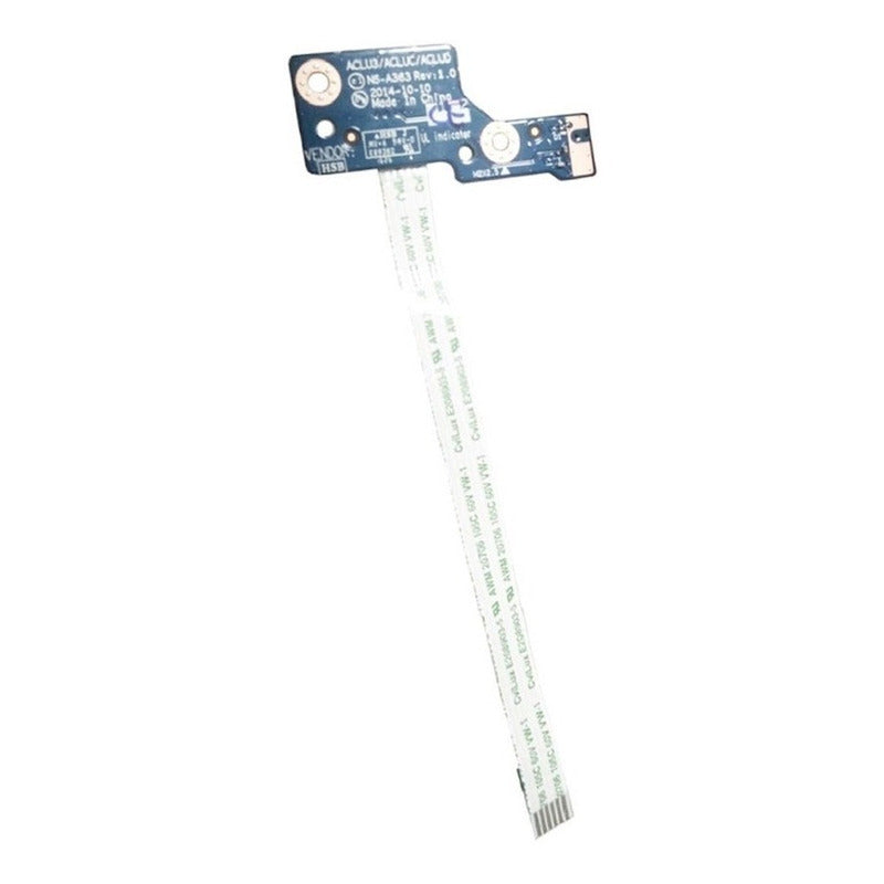Boton De Encendido Lenovo G40-80 Z40-70 G40-30 Ns-a363 B25