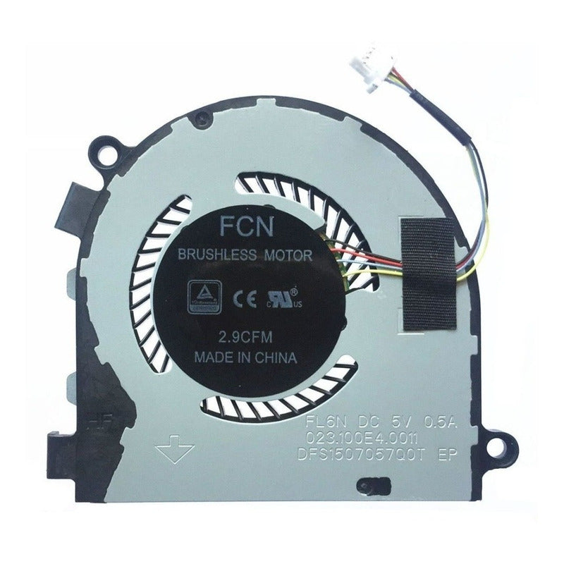 Ventilador Dell Latitude 3300 09j90w 0wh7xp Dfs1507057q0t