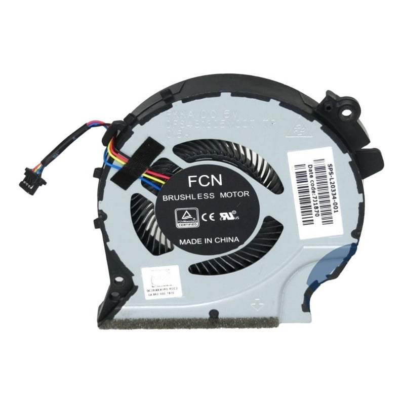 Ventilador Hp 15-cx L20334-001 Dfs481305mc0t Fkka Gpu V73 B