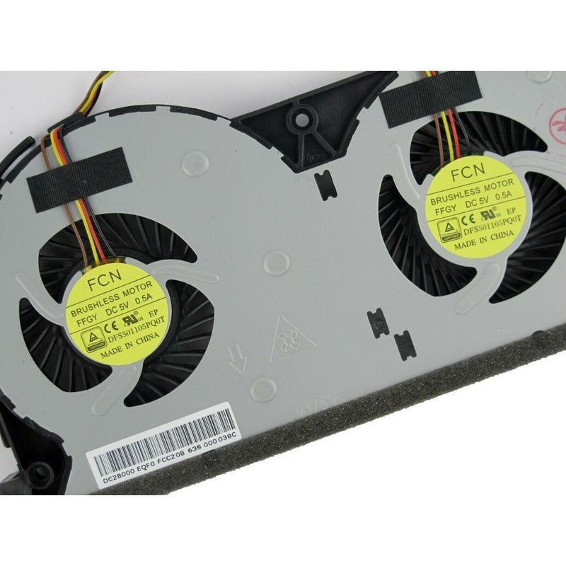 Ventilador Lenovo Y50-70am Y50-80 Dc28000eqs0 Touch V60