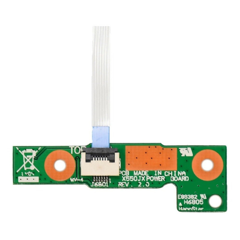 Boton De Encendido Asus F550vb F550vc F550vl F550vq B22
